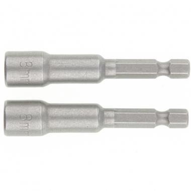 Бита с торцевой головкой  d 8 мм, 65 мм (под кровельные саморезы), 2шт/уп (ПОШТУЧНО), Matrix
