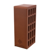 Кирпич Керамический лицевой утолщенный пустотелый Терракот, произ. ПКК на Закаменной/ПОШТУЧНО, (192 шт/0,64 т/поддон)