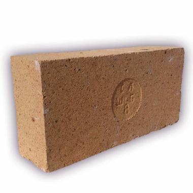 Кирпич полнотелый Шамотный, ШБ-8, 250*124*65 мм, 4 кг (297 шт/поддон)