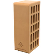 Кирпич керамический утолщенный лицевой пустотелый Осенний лист (некондиция), Произ. ПКК на Закаменной (192шт./поддон)