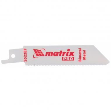 Полотна по металлу для сабельной пилы S522EF 75/1.4 мм, Bimetal, 2 шт, Pro Matrix