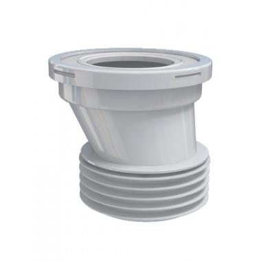 Манжета унитазная эксцентрическая ,жесткая (смещение 40 мм), Aquant М0420