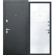 Дверь металлическая Эмалит 9см Серебро Белый (960мм) правая "Ferroni"660