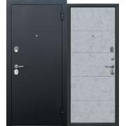 Дверь металлическая Гарда 7,5см Букле черный Бетон снежный (860мм) левая "Ferroni"679