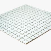 Мозаика стеклянная Белая 305х305*4мм МС001 40 шт/коробка.