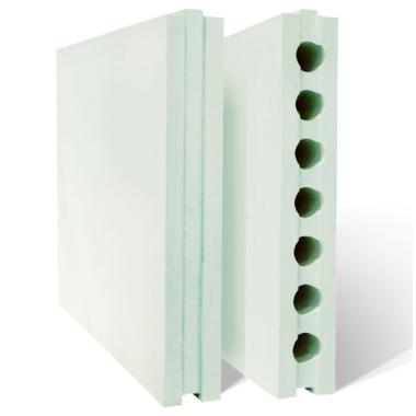 Гипсовая плита пустотелая влагостойкая(Зеленая) ПГП 667х500х80 (10м2/30шт под)