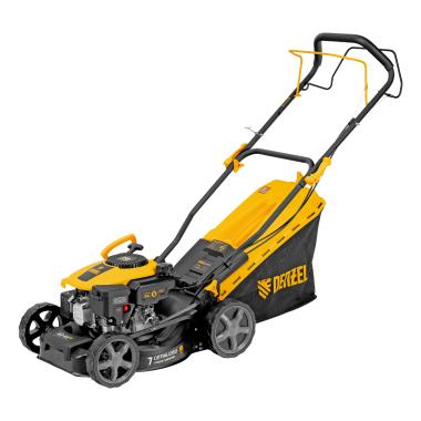 Газонокосилка бензиновая GLD-410SP-K, 150 см3, 41 см, привод, 40 л Denzel