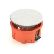 Коробка распаячная 80х40мм СП крышка,с лапками