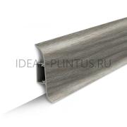 Плинтус 210 Дуб пепельный Идеал Классик мягкий край 55*22мм 2,2м, (40 шт/уп)