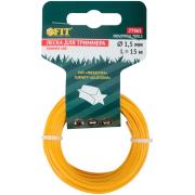 Леска для садовых триммеров "Звездочка" 1,5 мм х 15 м ФИТ