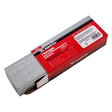 Гвозди для пневматического нейлера, длина 30 мм, ширина 1.25 мм, толщина 1 мм, 5000 шт, Matrix