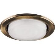 Светильник встраиваемый DL53 (max 20W) GX53,106х20мм без лампы,Антик Золото,Feron