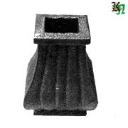 Ковка Вставка в балясину, 	74х43мм, на кв.16х16мм. 119.16