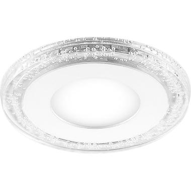 Светильник встраиваемый AL2330,16W 4000K 1280Лм 196х28,5мм,Белый,Feron