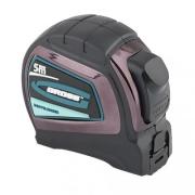 Рулетка 5 м x 19 мм, 2кл.точн., автостоп, двойные зацеп и шкала, обрезиненная, "Doppelhaken", Gross