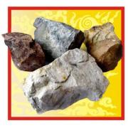 камень для бани Кварцит 20кг, колотый