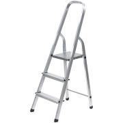 Стремянка 3 ступени алюминиевая (A=65см В=133см С=245см), до 120 кг, FIT
