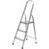 Стремянка 3 ступени алюминиевая (A=65см В=133см С=245см), до 120 кг, FIT