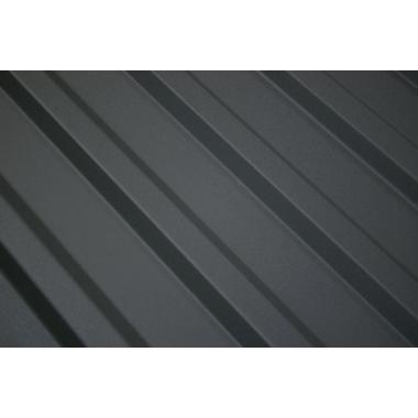 Профнастил НС-21, Серый графит (RAL 7024) 0,45мм, 6м