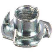 Гайка врезная по дереву (с усом) М 8 DIN1624