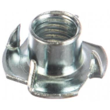 Гайка врезная по дереву (с усом) М 8 DIN1624