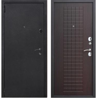 Дверь металлическая Гарда Муар 8мм Венге (860*2050мм) левая "Ferroni"