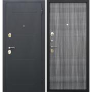 Дверь металлическая Гарда Муар 7,5см Венге Тобакко (960*2050мм) правая "Ferroni"653