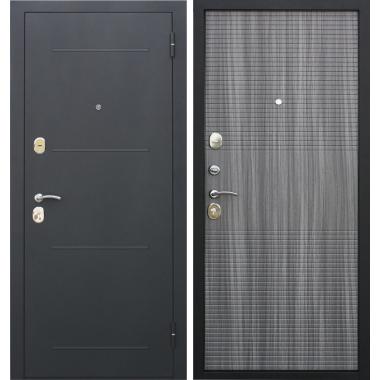 Дверь металлическая Гарда Муар 7,5см Венге Тобакко (860*2050мм) правая "Ferroni"639