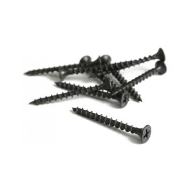 Саморез по дереву черный D 3,5 мм 51 мм (1000шт/уп)