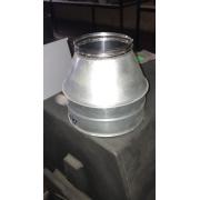 Дымоходы Сэндвич-конус-финиш, нержав./оцинк., D 160/220мм