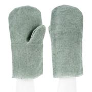 Рукавицы брезентовые огнеупорные, одинарный наладонник, 2 размер, Сибртех