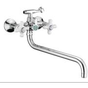 Смеситель д/ванны с 2-мя рукоятками с изливом S-38 см, G2763, (727963) Gota Rocio