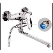 Смеситель д/ванны шар. с изливом F-30см, перекл. душа, G2127 (721927), Gota Rocio