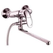 Смеситель д/ванны шар. с изливом F-30см, перекл. душа, G 2129 Gota Rocio