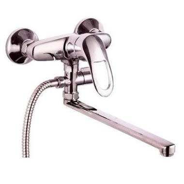 Смеситель д/ванны шар. с изливом F-30см, перекл. душа, G 2129 Gota Rocio