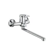 Смеситель д/ванны шар. с изливом F-30см, перекл. душа, 227025 Антей