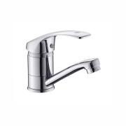 Смеситель д/кухни шар. с коротким изливом с гайкой, G457022, Антей