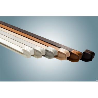 Заглушка соединительная к подоконнику DANKE, 700 мм, с двумя капиносами, 90°/135°