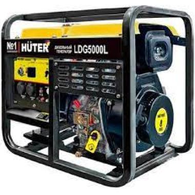 Электрогенератор дизельный LDG 5000LX Huter