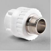 Муфта комбинированная НР, D20-1/2", (80шт/кор.)