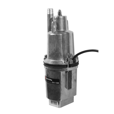 Насос вибрационный ВН-10В верхний водозабор, 1080л/ч, кабель 10м, подъем 72м, Вихрь