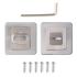 Завертка Code Deco WC-2207-CRM/CR Матовый хром/Хром