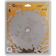 Диск пильный по дереву с тефлоновым покрытием 24Т Cutop Profi plus 230 х 1,6/2,4 х 32/30/25,4/20 мм