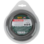Леска для садовых триммеров армированная алюминием "Круглая" 2,0 мм х 15 м ФИТ