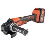 Машина углошлифовальная аккумуляторная PATRIOT AG 125Li UES, Диск 125мм, 10000об/мин