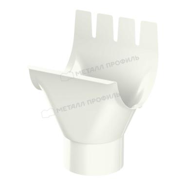 Воронка выпускная, D 125/100, Сигнально белый (RAL 9003)