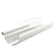 Желоб водосточный D. 125*, 3,0м, Сигнально белый (RAL 9003)