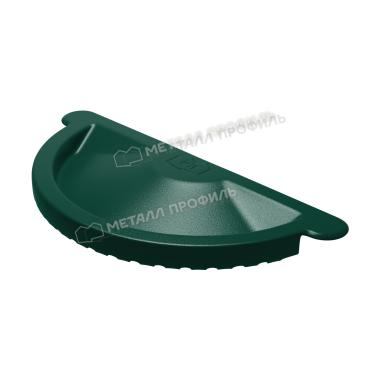 Заглушка желоба D. 125, Зеленый мох (RAL 6005)