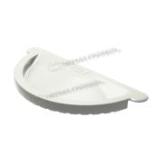 Заглушка желоба, D. 125, Сигнально белый (RAL 9003)