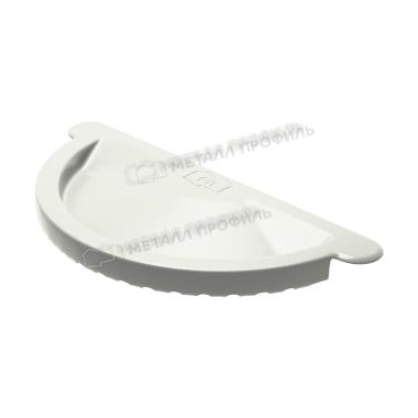 Заглушка желоба, D. 125, Сигнально белый (RAL 9003)